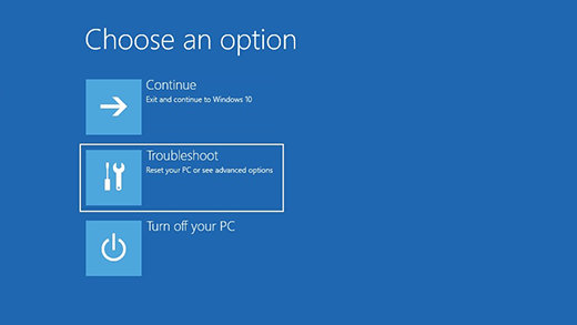 Troubleshooot to safe mode